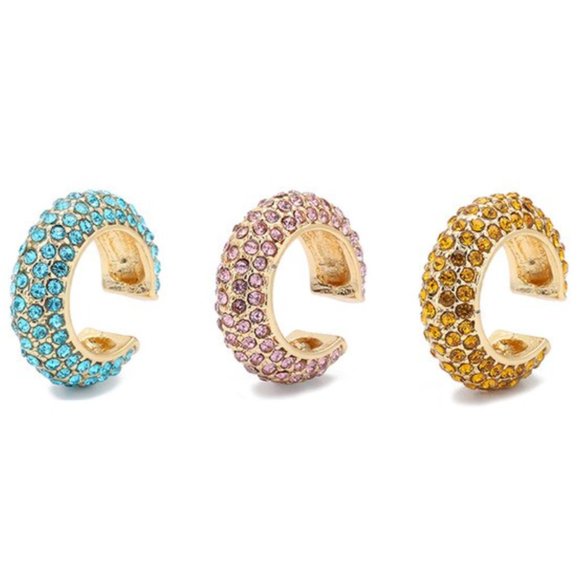 Bohemian Crystal Ear Cuff Earring - Picture 7 of 16